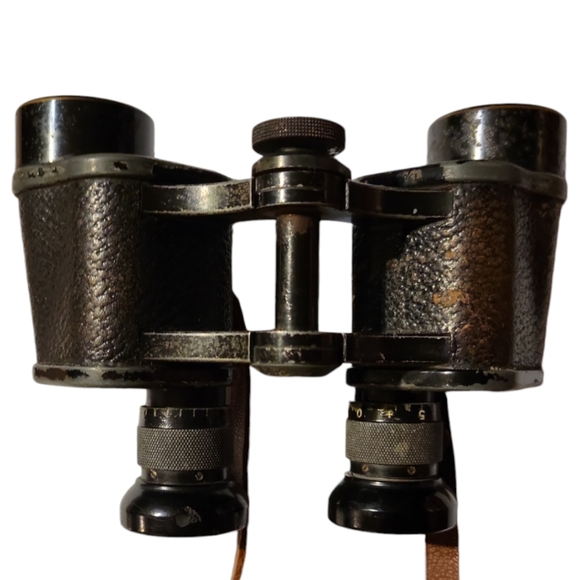 Vtg 1927 Carl Zeiss DF 6 x 24 Serial #777... German Pre War II Binoculars/Case - Picture 2 of 8